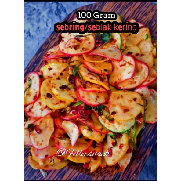 

kerupuk seblak Bumbu Basah Extra daun jeruk netto 100 Gram