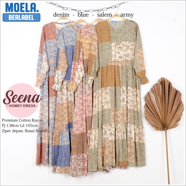 HOMEY DRESS RAYON “SEENA DRESS”