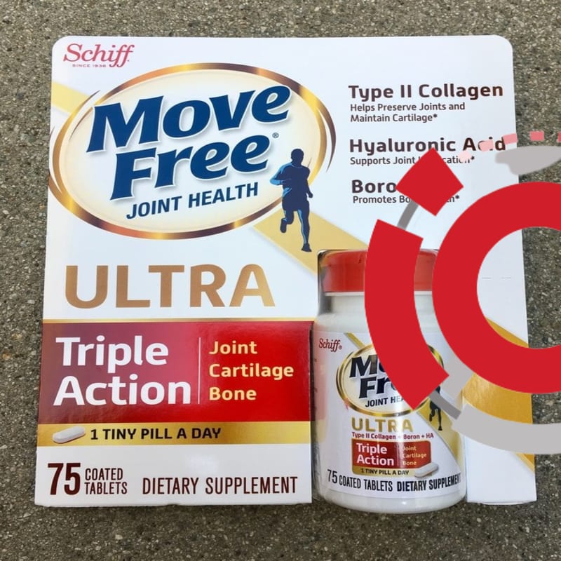 SCHIFF MOVE FREE ULTRA TRIPLE ACTION JOINT HEALTH CARTILAGE BONE 75