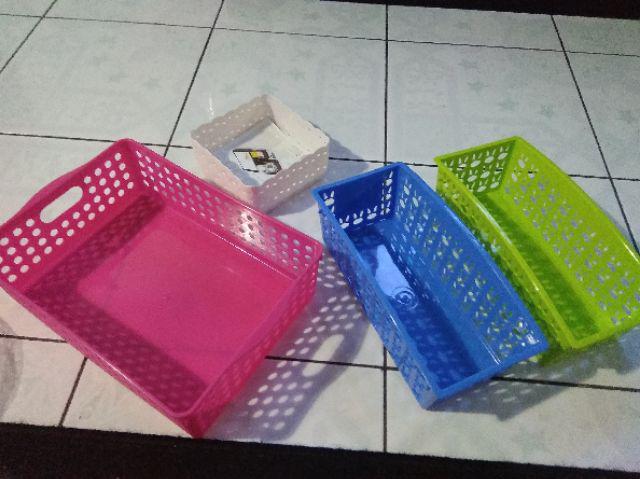 Tidy Mesh Large / Keranjang Serba Guna / Wadah / Kotak Penyimpanan / Atk