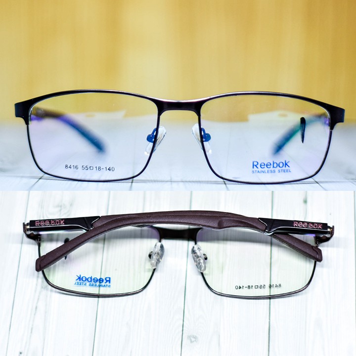 REEBOK ORI - KACAMATA PHOTOCHROMIC MINUS ANTI RADIASI BLUERAY PLUS PROGRESIF SILINDER PRIA WANITA