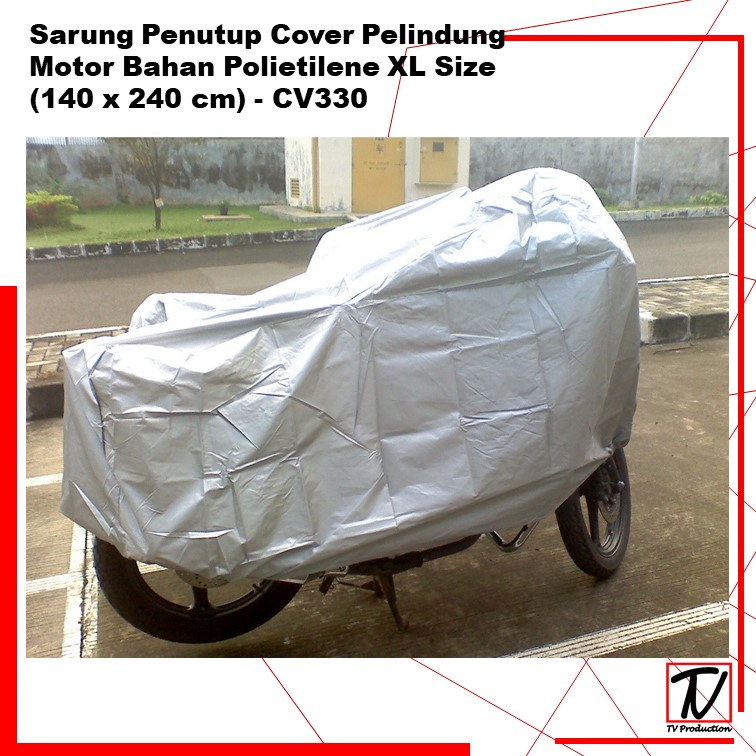 MURAHHH Cover Sarung Pelindung Sepeda dan Motor Matic - UV-2000