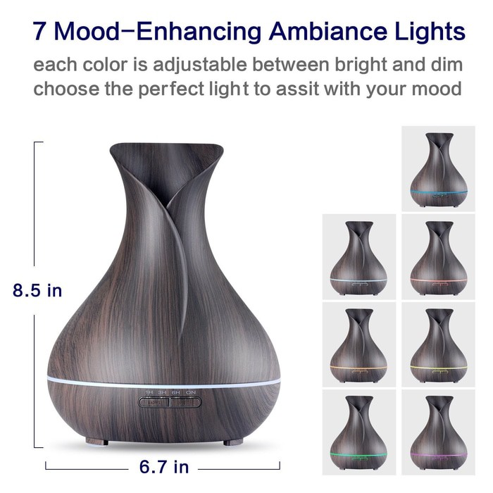 Humidifier Elegant Diffuser Essential Oil Aromatherapy mesin aroma therapy- hp005