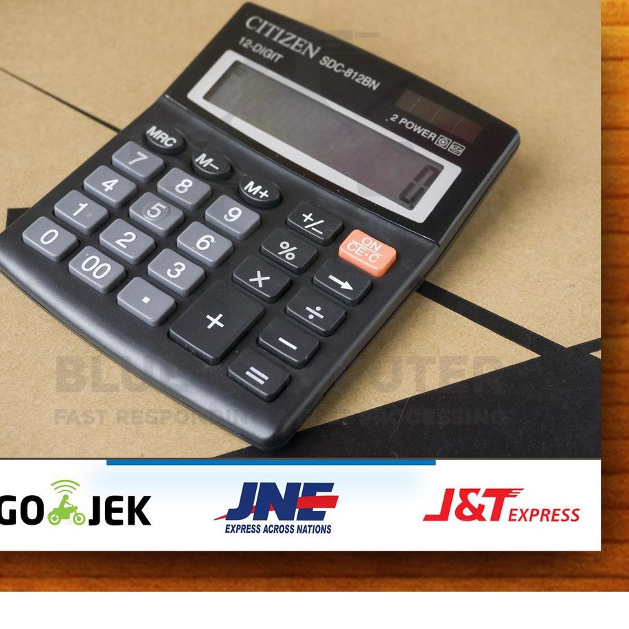 

Harga Grosir!!! Kalkulator Citizen SDC812BN sales calculator 12 digit & 2 power ,,,,,,,,