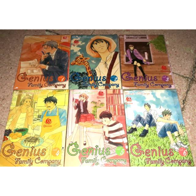 

Komik genius family company 1-6 end. Buku tebal 3x komik biasa