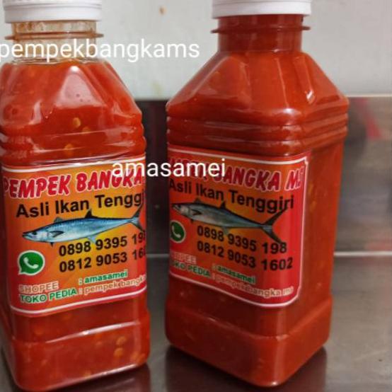 

Trendy Kuah / Sambal Tauco ,Cabe Merah, Terasi Bangka - pempek bangka - empek bangka - makanan bangka