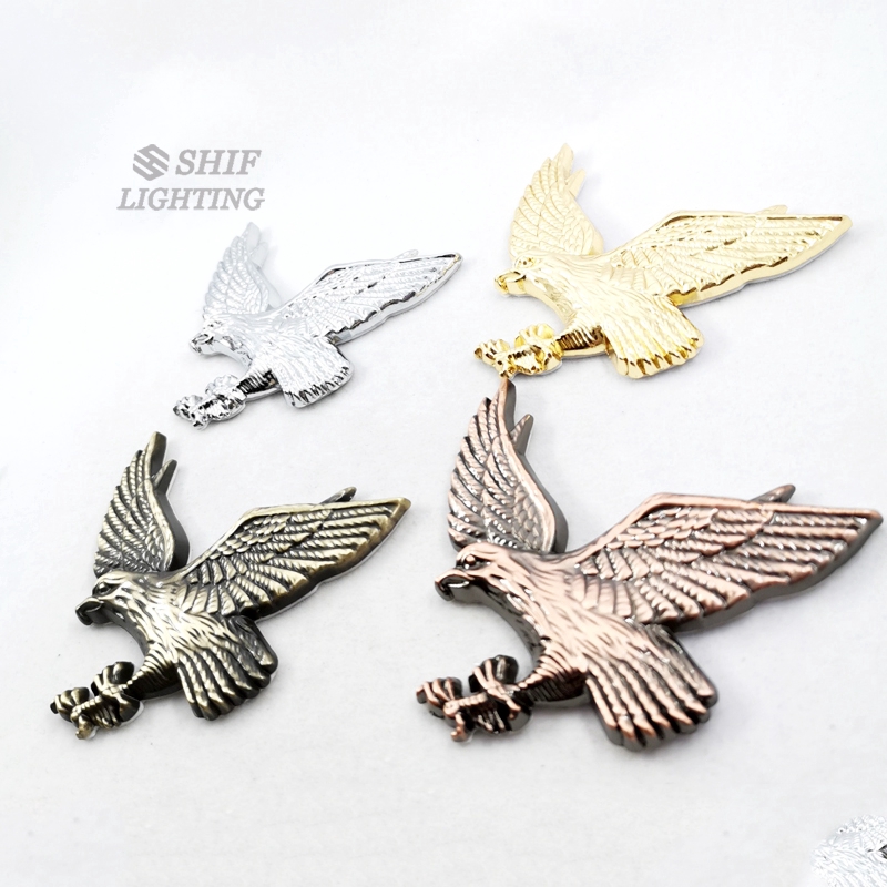 1 x Metal Hawk Eagle Harley Davidson Motorbike Car Truck Bike Decorative Emblem Badge Sticker Decal