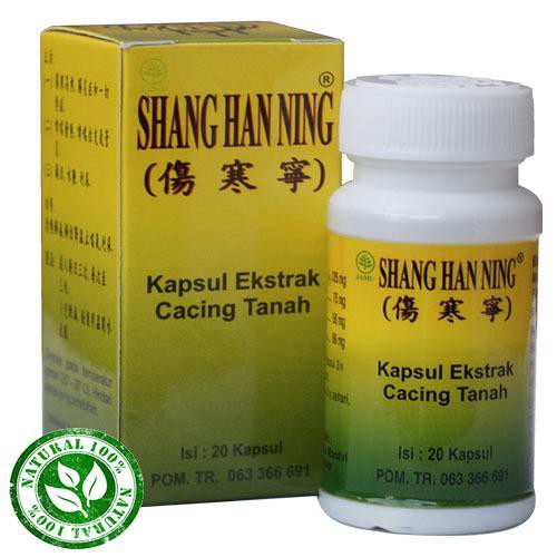 Kapsul Ekstrak Cacing Tanah