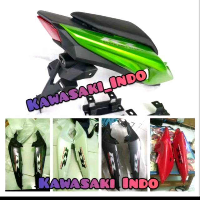 LARIS Body belakang Ninja rr new Stiker bodi ninja rr new Upgrade Body ninja rr new Fullset Original