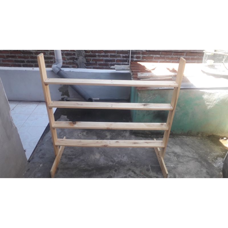 rak ikan cupang susun / rak ikan / rak ikan kayu