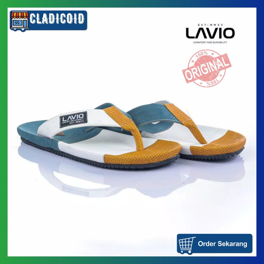 Sandal Distro Pria Original Terbaru dan Keren Kualitas Original Lavio Snake Model Terbaru dan Trendi