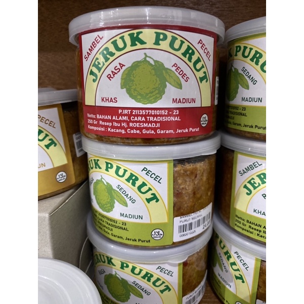 

Sambel Pecel dan Sambel Gado Gado Asli Madiun