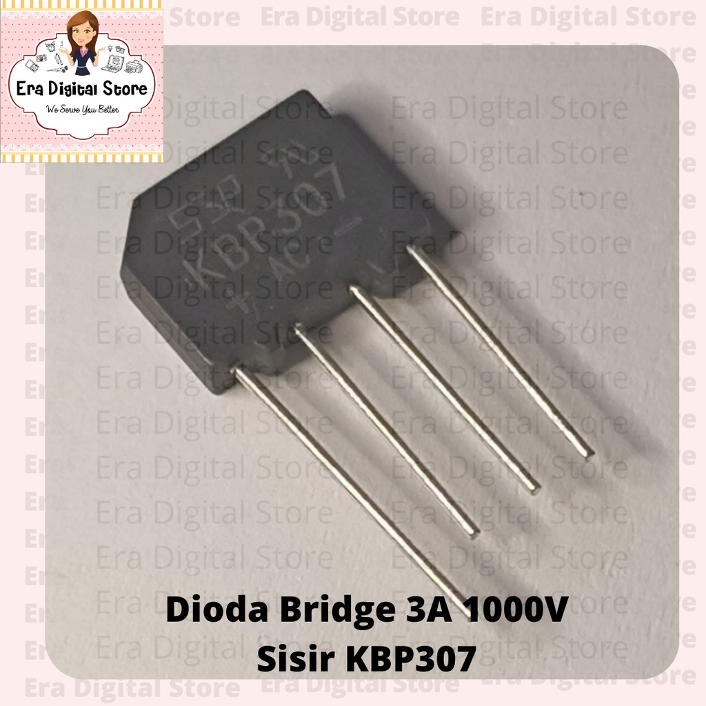 Dioda Bridge 3A 1000v Sisir KBP307