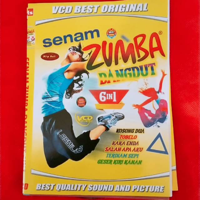 Murah meriah VCD senam zumba dangdut hot
