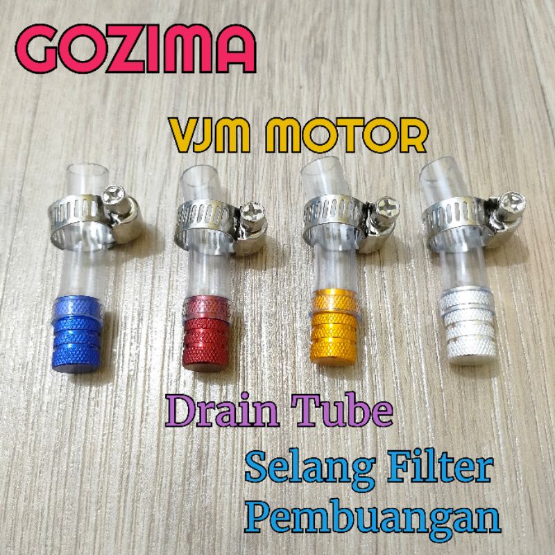 Selang Filter Pembuangan Filter cvt Drain Tube CVT Vario 125 Vario 150 Beat Scoopy Dll