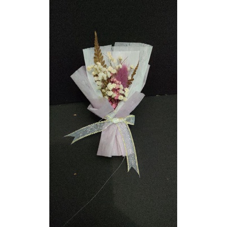 Mini dried Bouquet/ Mini buket bunga kering