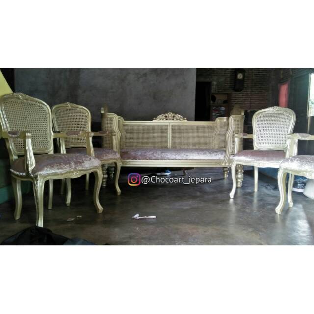 Kursi pelaminan rotan/ kursi pelaminan/ kursi jepara/ kursi rotan/ kursi pengantin rotan/ kursi jati