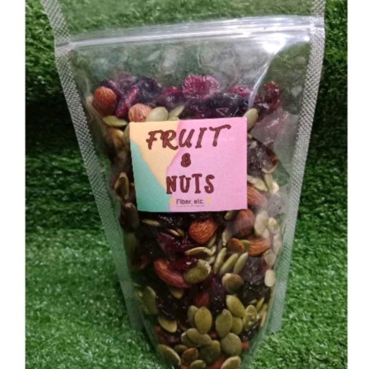 

Fiber Fruit & Nuts 250gr