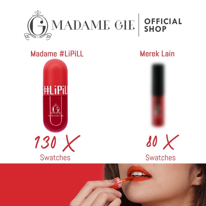 ✨NAGIHI✨ Madame Gie Madame LiPill - MakeUp Lip Tint | Madame Gie Lipill Series