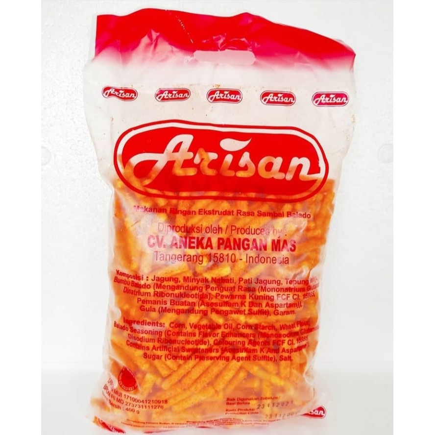 

Arisan Stick Balado 400gr keripik balado