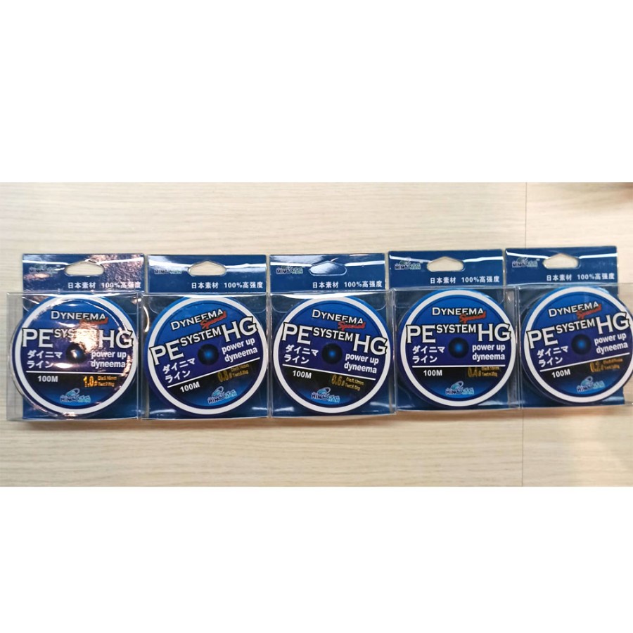 DYNEEMA Senar Benang Tali Pancing Power Up Braid Line 100 Meter - FM10