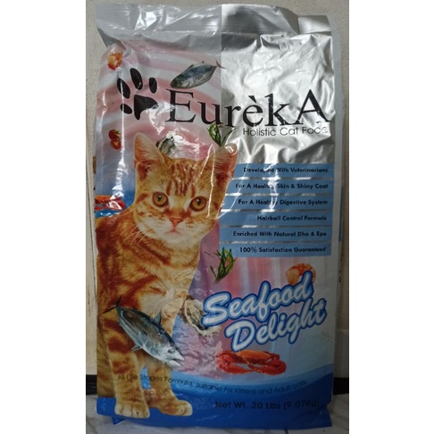 makanan kucing eureka cat 9,07kg gojek grab makanan kucing eureka