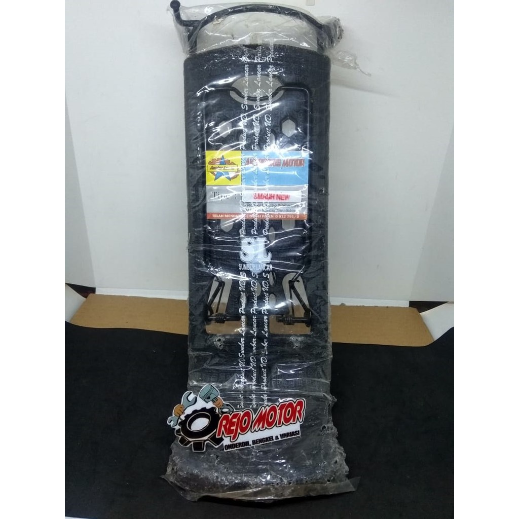 RAK JEPIT MOTOR KERANJANG BAGASI TENGAH WARNA HITAM SHOGUN NEW SMASH NEW SMASH