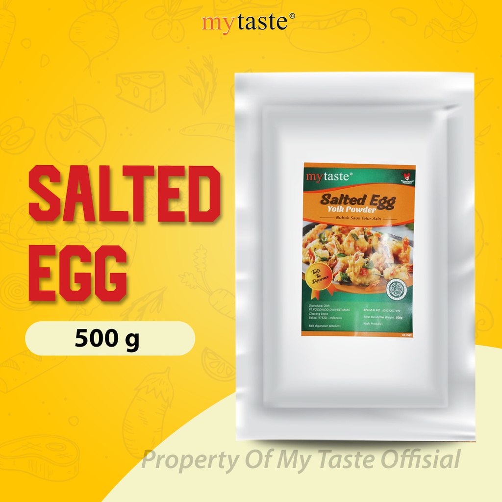 

MY TASTE Salted Egg Yolk 500 gr