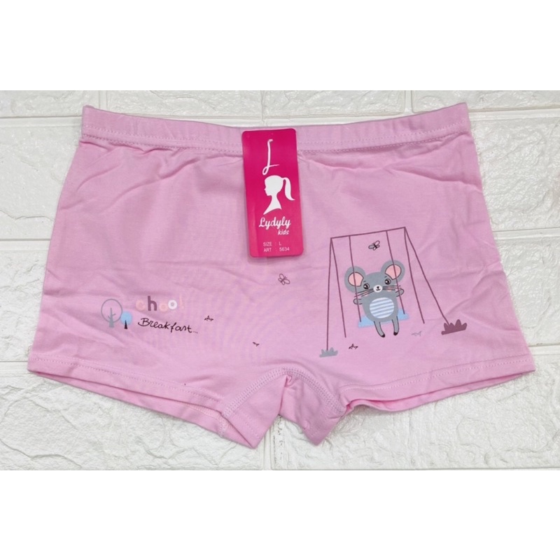 CD | Celana dalam boxer anak perempuan LYDYLY 5634 Bahan katun