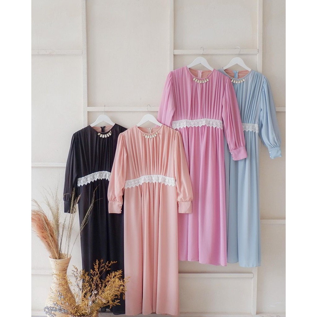 Claris Signature Dress/Dress Payet Ld 115/Dress Ceruti Payet/Dress Kondangan/Dress Tile Seragaman