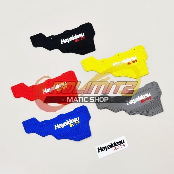 Mud Flap Hayaidesu Karet Penahan Lumpur Honda Vario 160