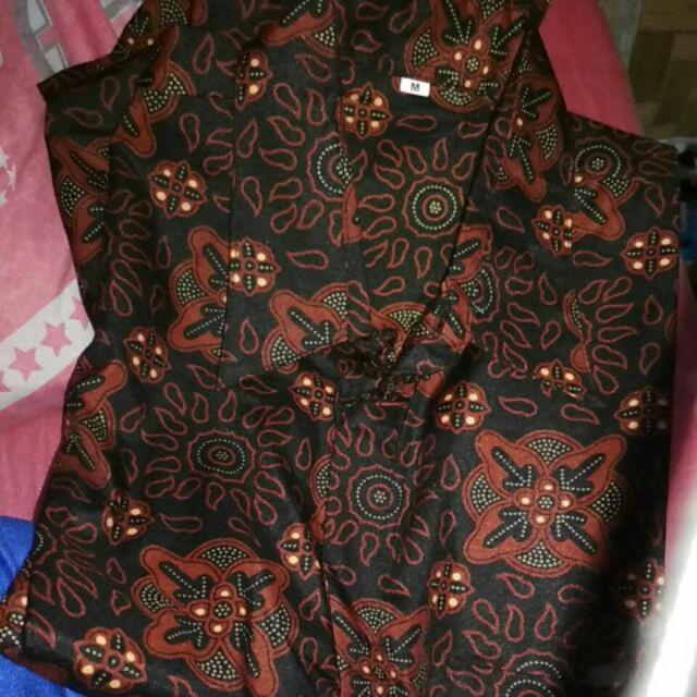 Batik Khan - Kemeja Batik Pria Lengan Panjang Motif Sidomukti By Unggul Jaya