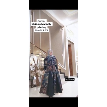 ABAYA NAZWA ZULFA TERBARU / ABAYA LEBARAN/ABAYA VIRAL/ABAYA KEKINIAN