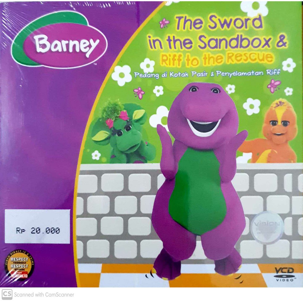 Barney The Sword in The Sandbox &amp; Riff to The Rescue | VCD Original