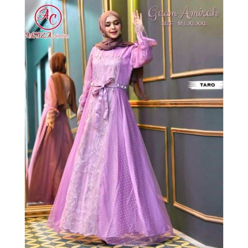 GAMIS REALPICT/GAMIS AMIRAH BY ALDZA/DRESS KEBAYA TULLE