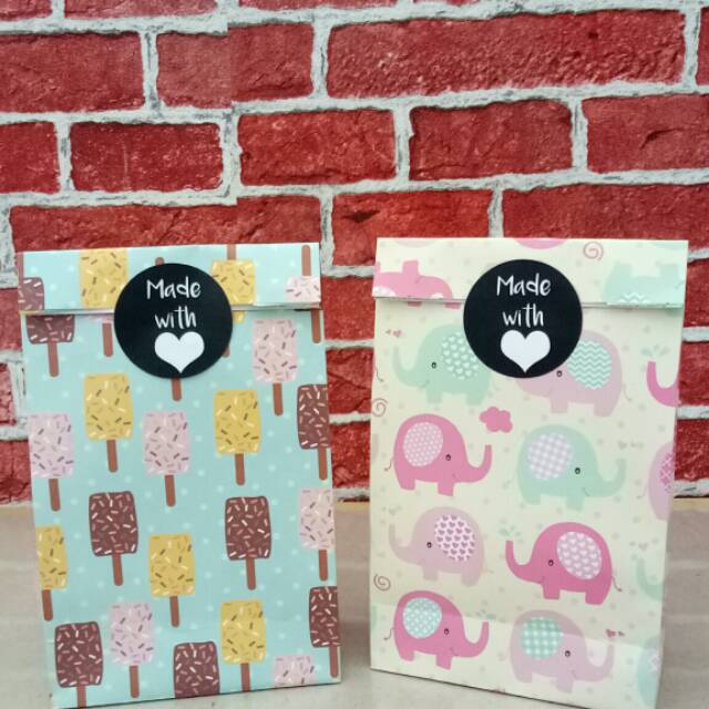

[ 10 Pcs ] Paper Bag Souvenir Ulang Tahun Anak