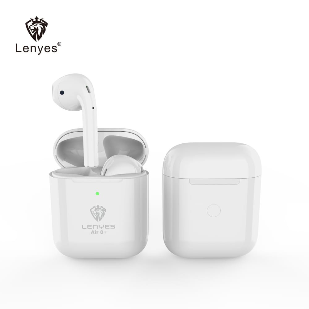 LENYES AIR 8+ TWS wireless bluetooth 5.0 earbuds smart touch earphone original