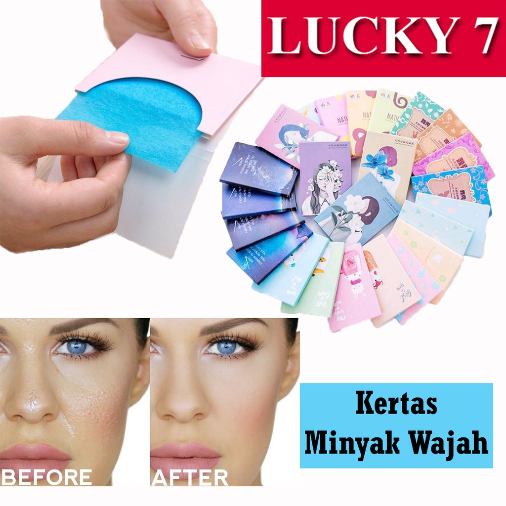 Pembersih Wajah Glowing Kertas Minyak Wajah - Kertas Minyak Linen Alami Menyerap Minyak pada Wajah