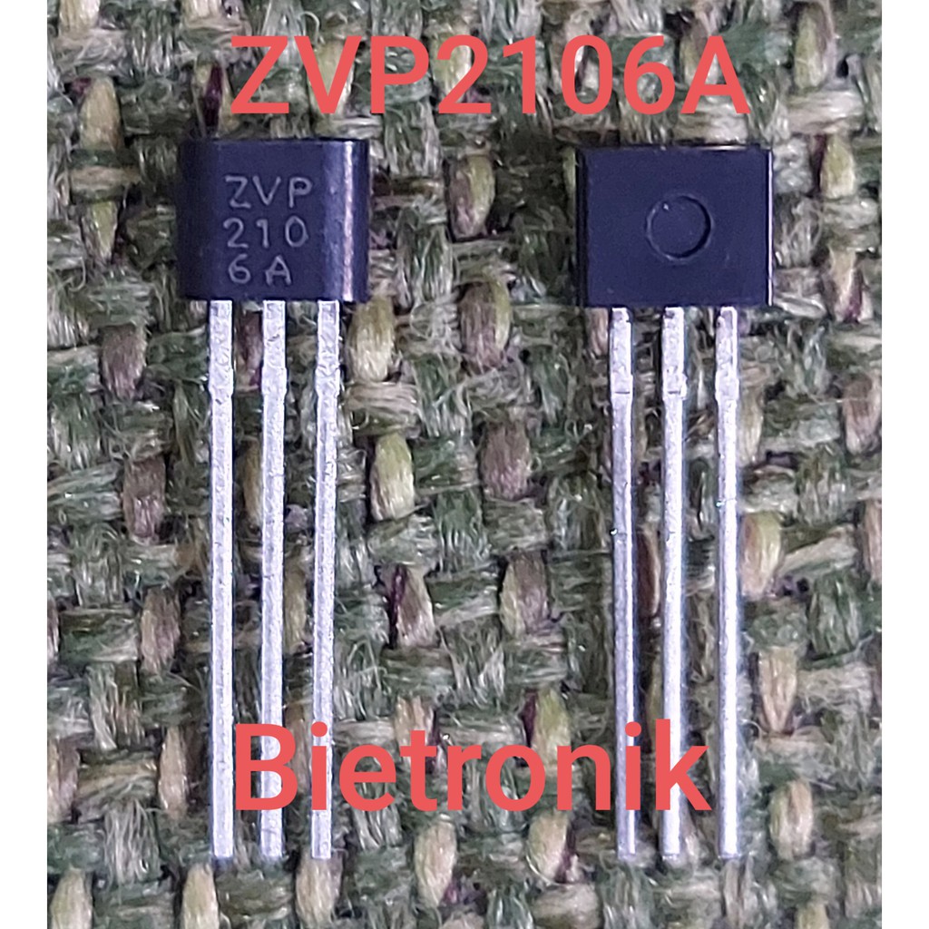 DMOS FET 1 SET ZVP2106 ZVN2106 TO-92 Original DIODES Incorporated