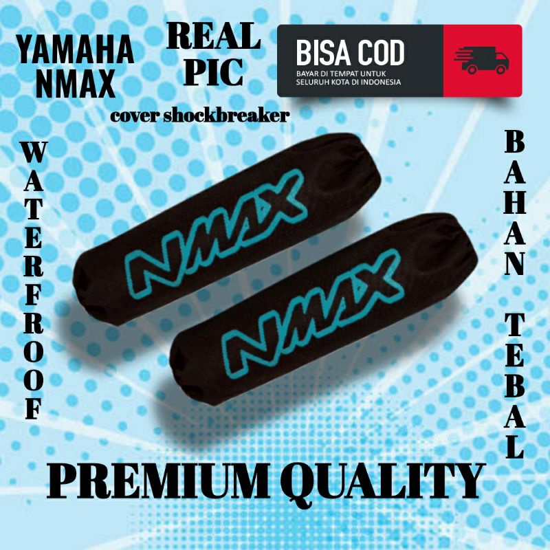 cover shockbreaker sarung shock Yamaha nmax X-Max aerox best seller bahan waterproof