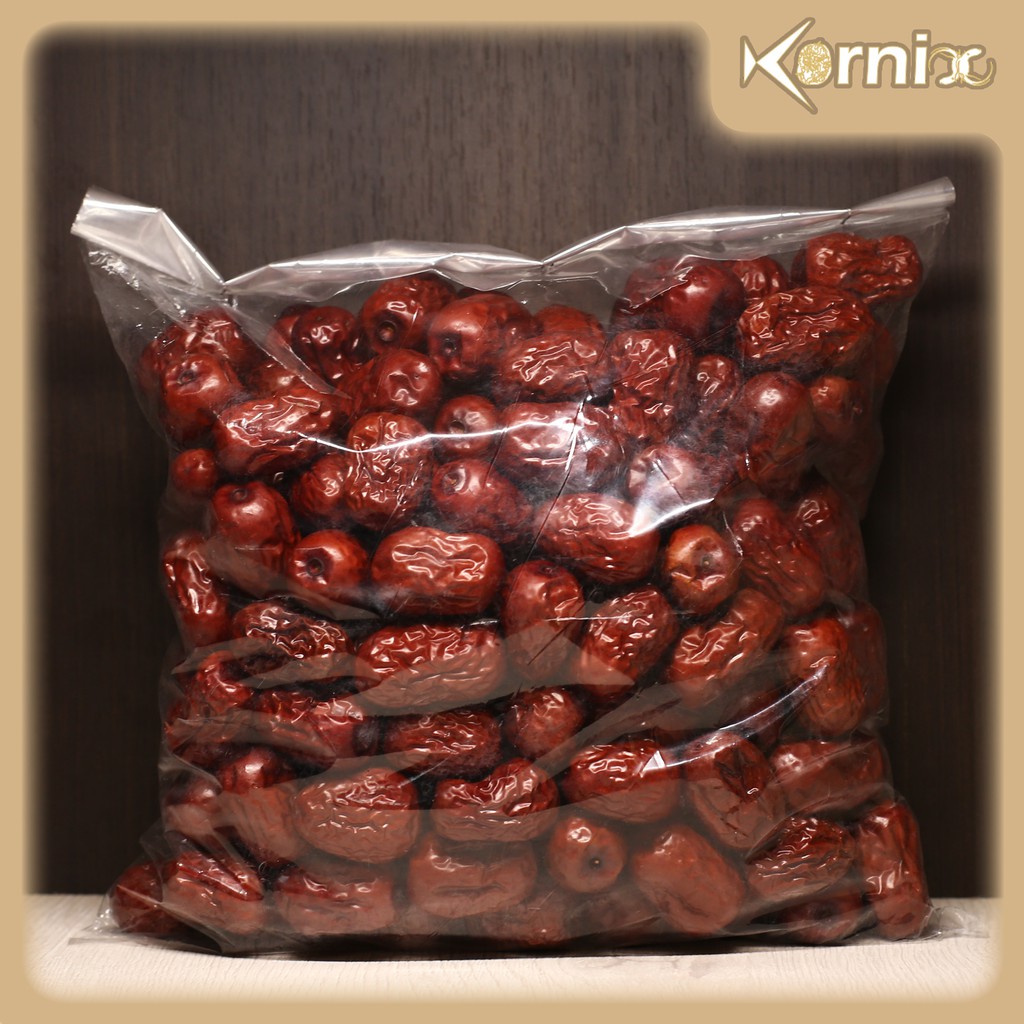 

Ang Co / Kurma Merah / Red Dates / Hong Zao Manis Besar Premium 100g / 250g / 500g