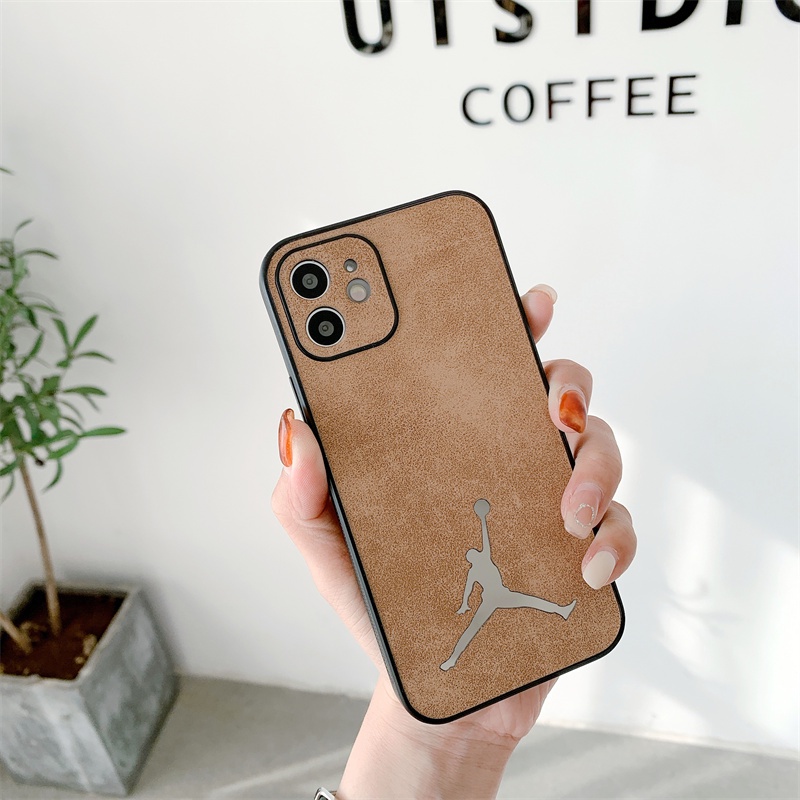 Deerskin Tide brand logo case iphone 12 pro max 12mini 11pro max Xs max XR 7/8/se2020 7plus/8plus all-inclusive anti-fall protective cover casing iphone