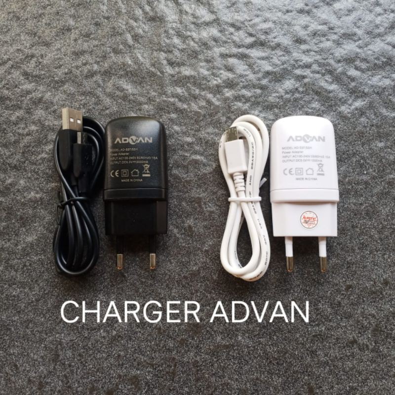 Charger ADVAN ( 2 Model ) colokan micro usb cager chager carger cas casan tc