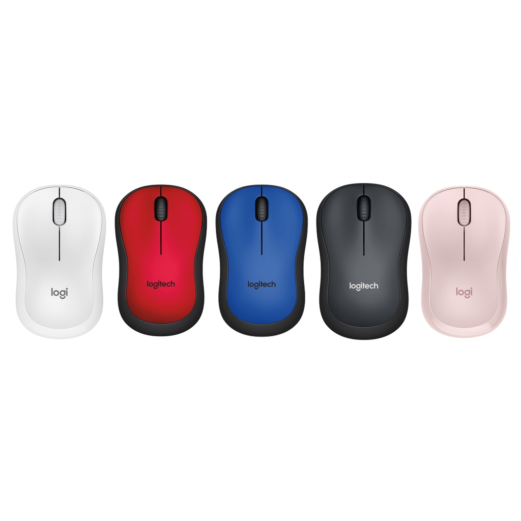 Mouse Wireless Logitech M221 Silent Click Mouse Garansi Resmi