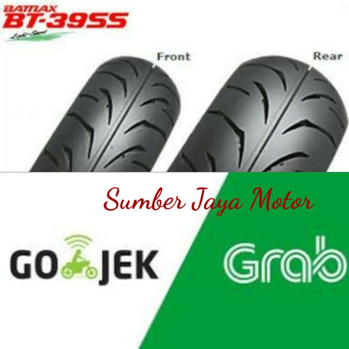 TERMUURAAH, Ban Bridgestone BATTLAX Ukuran 90/80-14 & 110/80-14 .