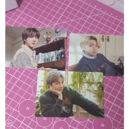 PC/Photocard Merch Box 7 BTS Jungkook,Jin,RM