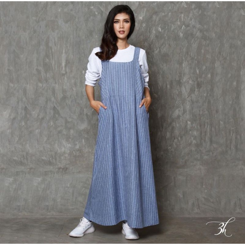 3H - Overall Biru Kotak