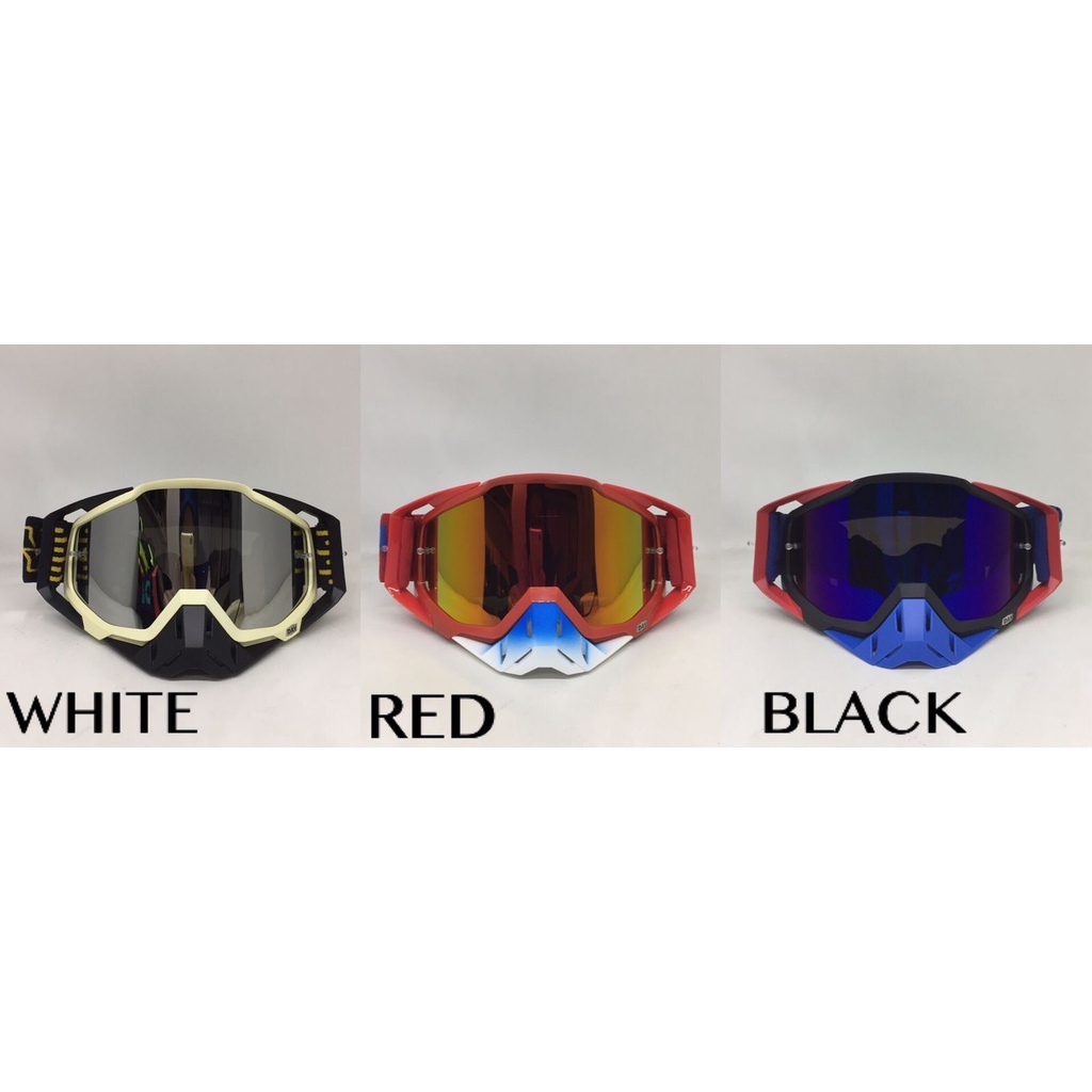 Kacamata Goggle Cross Trail 100% DAY Rockstar