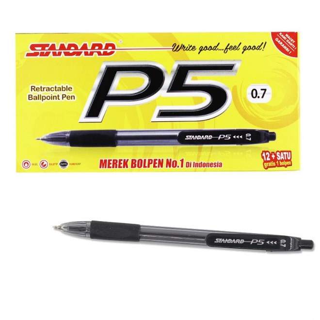 

BULPOIN STANDARD P5 0.7 HITAM /MURAH/ HARGA ECER