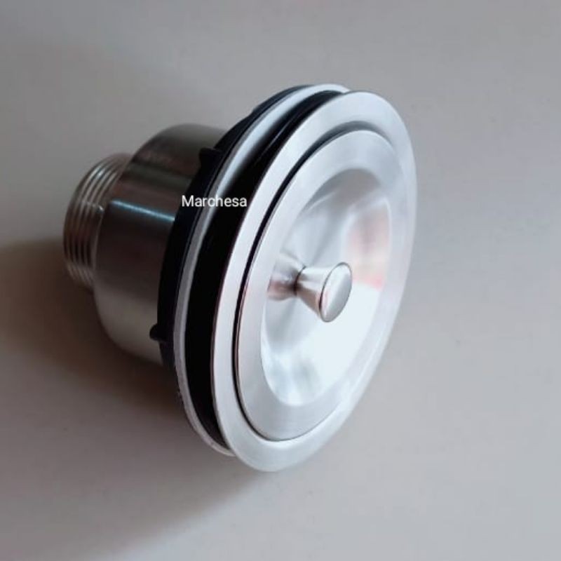 Afur BCP Full Stainless Steel Ukuran 4 inchi/Saringan Bak Cuci Piring